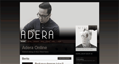 Desktop Screenshot of adera-online.com